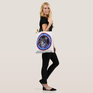 Tote Bag Votez Kamala US 2024 Dems pour les femmes chats sa