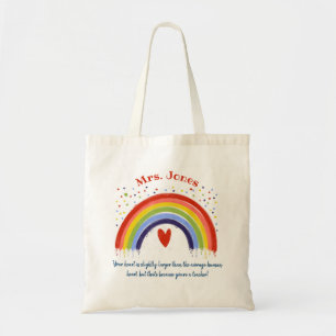 Tote Bag Votre coeur est légèrement plus grand que la moyen