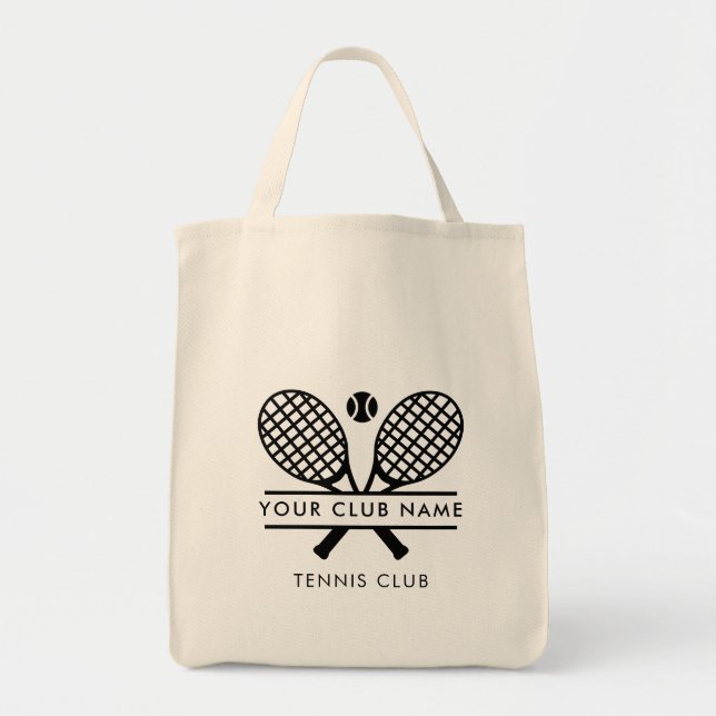 Tote Bag Votre Country Club Nom Pelwn Tennis Team Swag (Devant)