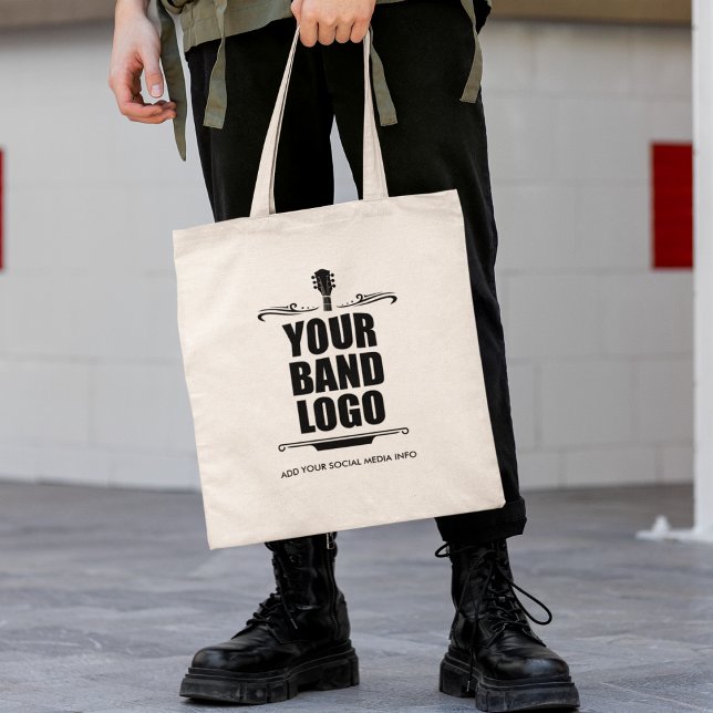 Tote Bag Votre logo de bande (Customize to add Your Band info.)