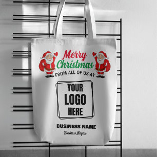 Tote Bag Votre logo ici Marqué cadeau de Noël promotionnel