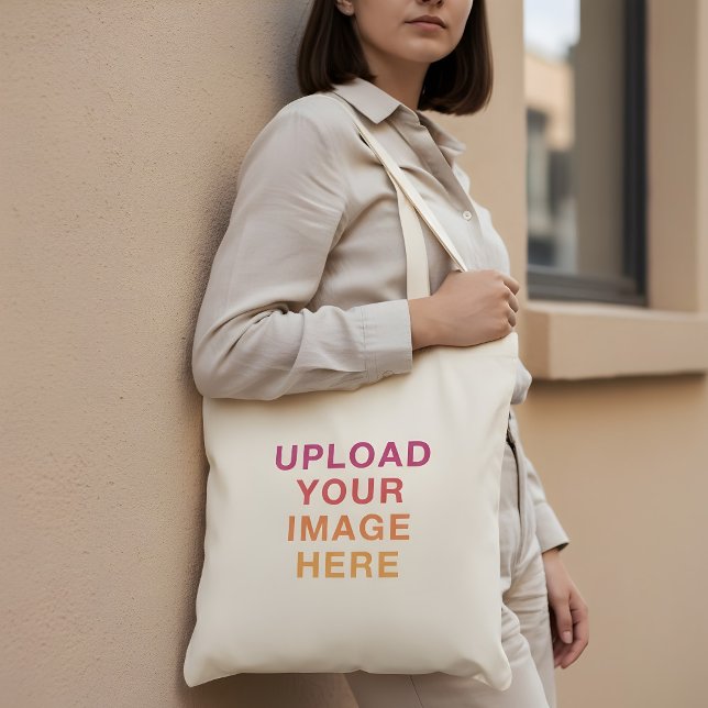 Tote Bag Votre logo image simple (Créateur téléchargé)