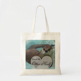 Tote Bag Votre loup à moitié Brown nage de la rivière Ot