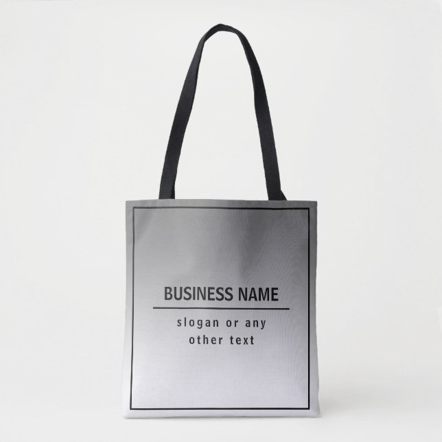 Tote Bag Votre nom d'entreprise ou marque, etc. (Devant)