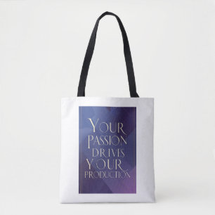 Tote Bag Votre Passion Anime Votre Production