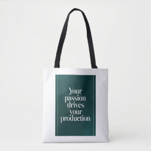 Tote Bag Votre Passion Anime Votre Production