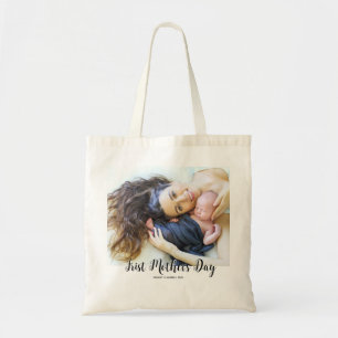 Tote Bag Votre première fête des Mères personnalisée avec p