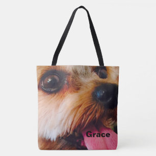 Tote Bag Votre propre photo ici personnalisée de cabot