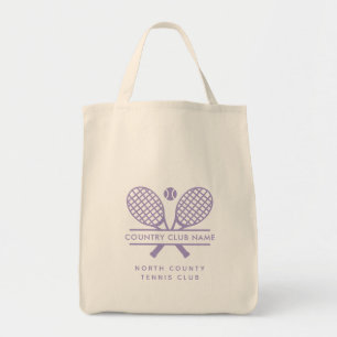 Tote Bag Votre Tennis Country Club Nom Team Swag Custom