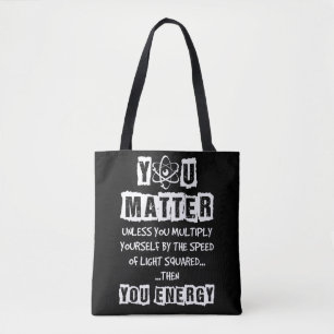 Tote Bag Vous Comptez Alors Vous Énergérez La Physique Dr