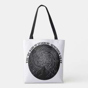 Tote Bag Vous êtes fait de poussière d'étoiles rappelez-vou