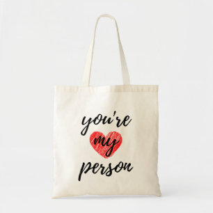 Tote Bag Vous êtes ma personne noire