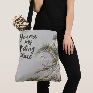 Tote Bag Vous êtes mon refuge - Psaume 32:7