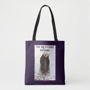 Tote Bag Vous êtes Otterly Extraordinaire Cute Pun avec Swe