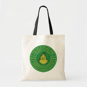 Tote Bag Vous êtes un badge méchant Monsieur Grinch