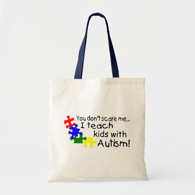 Tote Bag Vous ne m'effrayez pas que j'enseigne des enfants (Devant)