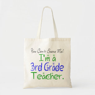 Tote Bag Vous ne pouvez pas me faire peur Je suis un enseig