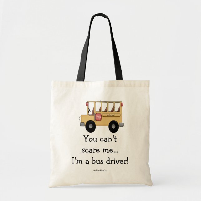 Tote Bag Vous ne pouvez pas m'effrayer… que je suis un (Devant)