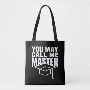 Tote Bag Vous pouvez m'appeler diplômé d'un master 2024
