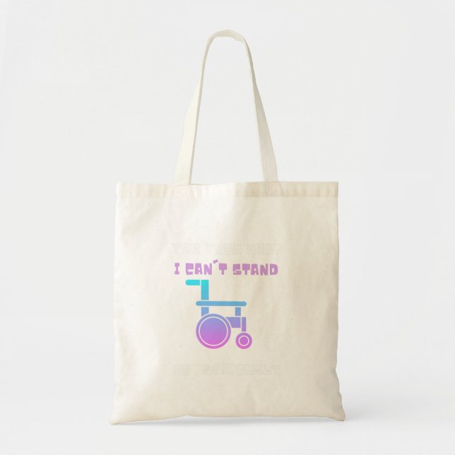 Tote Bag Vous Savez Ce Que Je Ne Peux Pas Rester Sérieuseme (Devant)
