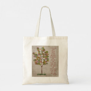 Tote Bag Vous sortirez avec Joie Isaïe 55 verset