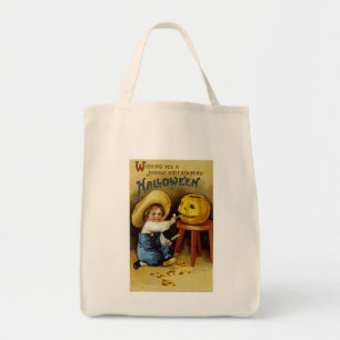 Tote Bag Vous souhaite une Halloween très divertissante