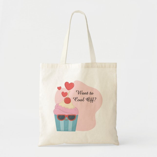 Tote Bag Vous voulez Cool Off ? Fourre-tout naturelle (Devant)