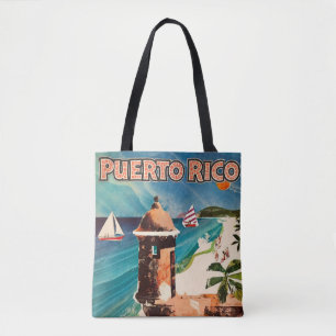 Tote Bag Voyage à Porto Rico 