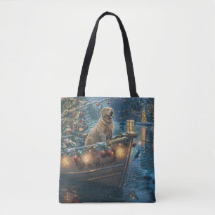 Tote Bag Voyage de Noël festif au Labrador