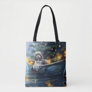 Tote Bag Voyage festif de Noël Havanais