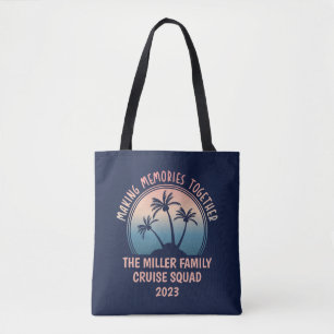 Tote Bag Voyage sur mesure en famille Summer Beach