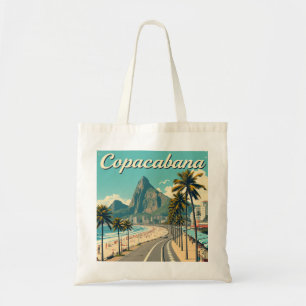 Tote Bag Voyage vintage - Plage de Copacabana