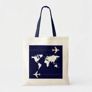 Tote Bag voyager dans le monde