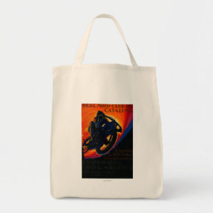 Tote Bag Vrai cru PosterEurope de club de Moto