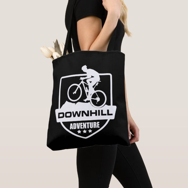 Tote Bag VTT Downhill (De près)