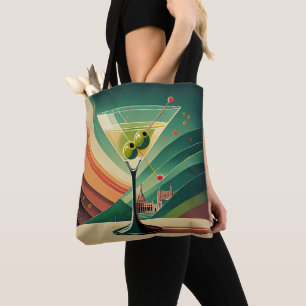 Tote Bag Vue de cathédrale de martini moderne du milieu du