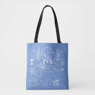 Tote Bag Vue des sorcières : Conception visionnaire mystiqu