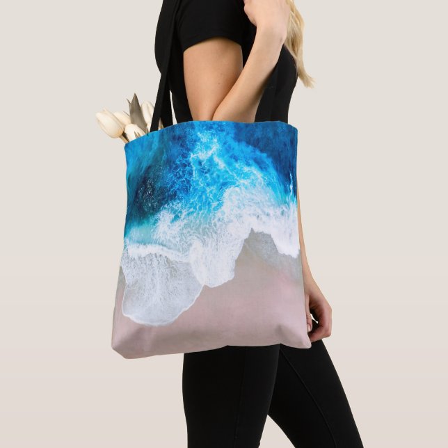 Tote Bag Vue plage (De près)