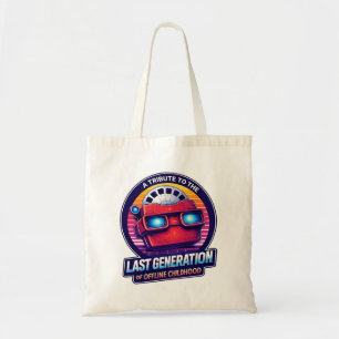 Tote Bag Vue rétro Viewmaster Hommage au dernier enfant hor