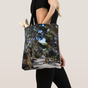 Tote Bag Wallabys Australiens Sur La Route,