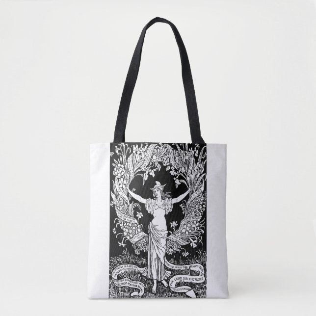 TOTE BAG WALTER CRANE (Devant)