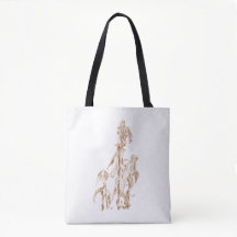 Warm Elegant Botanical Ink Art