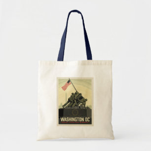 Tote Bag Washington, DC   Mémorial de guerre du Corps marit