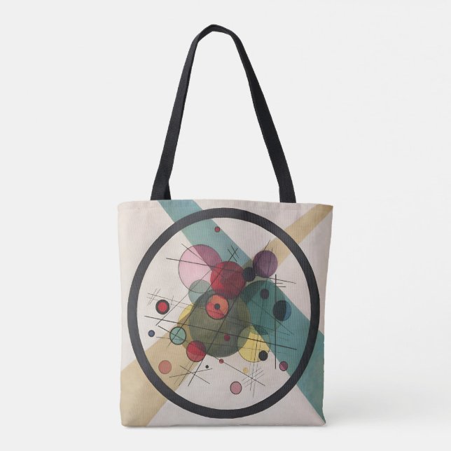 Tote Bag Wassily Kandinsky Cercles Dans Un Cercle (Dos)
