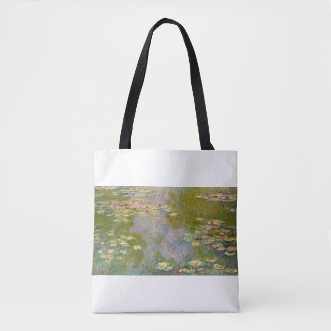 Tote Bag Water Lilies by Claude Monet (Devant)
