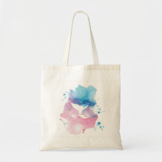 Tote Bag Watercolor whale