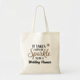 Tote Bag Wedding planner étincelant