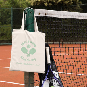 Tote Bag Week-end de célibataire de pickleball