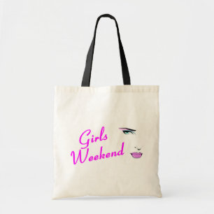 Tote Bag Week-end de filles (visage)