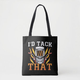 Tote Bag Welder Je parlerais de soudure carrière soudure mé